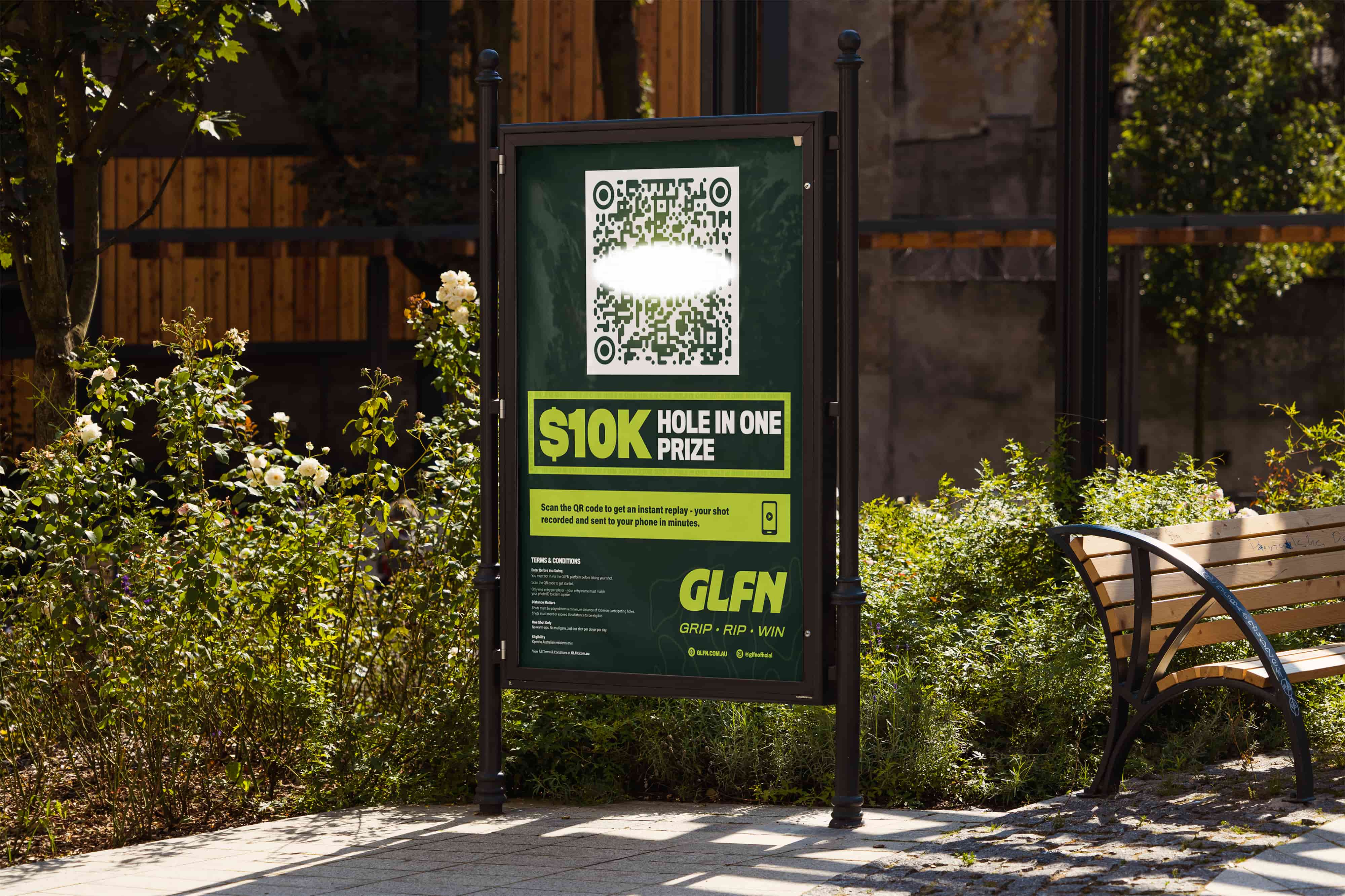GLFN business signage design by Motakabbir Hossan