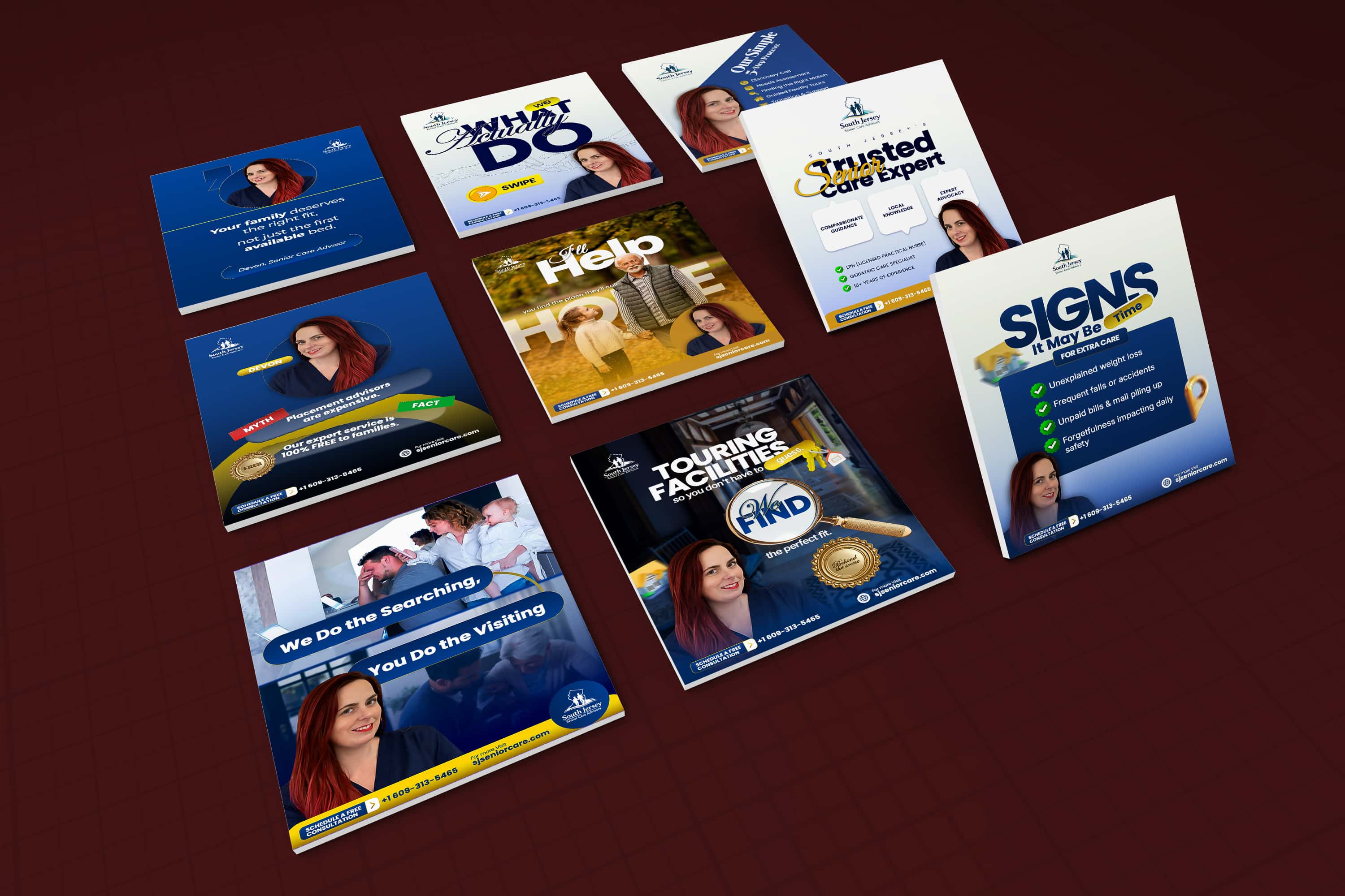 Campaign Hero Senior care Instagram campaign hero graphic design by Motakabbir Hossan