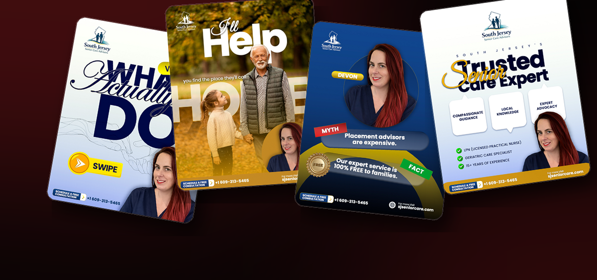 Instagram Campaign Senior care Instagram social media campaign graphics designed by Motakabbir Hossan